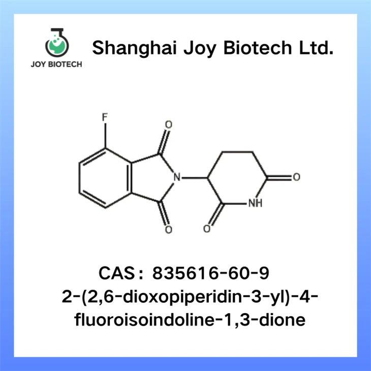 2-(2,6-dioxopiperidin-3-il)-4-fluoroizoindolin-1,3-dionă NR CAS 835616-60-9